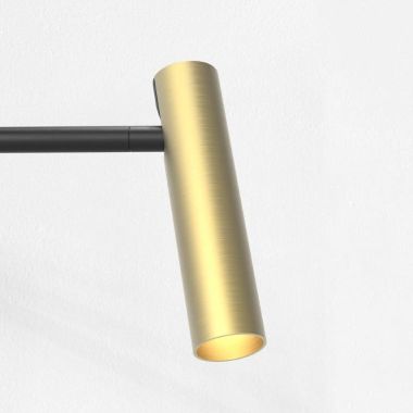 LEDA ROUND SHADE MATT GOLD