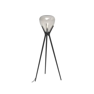 MEDUZ 150 LIGHT IN COATED ALU SMOKE GLASS