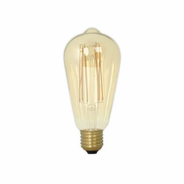 LAMP E27 GOLD LED 3.5W 2100K DIMMABLE CLEAR GLASS