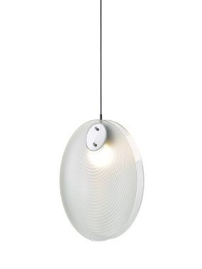 AMA PENDANT CLOSED CLEAR MATTER BLACK