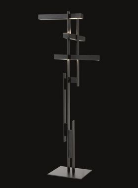 LAS LAMPADAIRE STRUCTURE ALUMINIUM MÉTAL LED