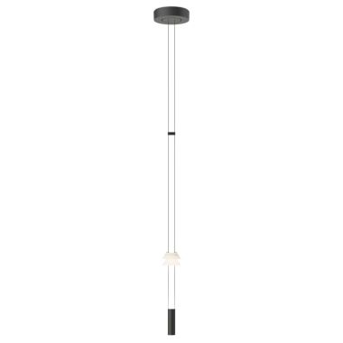 FLAMINGO MINI 1580 HANGLAMP ZWART LED 2700K DIMBAAR 9X93CM