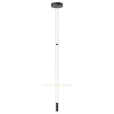 FLAMINGO MINI 1585 HANGLAMP ZWART LED 2700K DIMBAAR 45X93CM