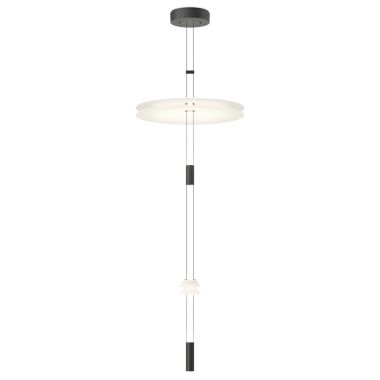 FLAMINGO MINI 1590 HANGLAMP ZWART LED 2700K DIMBAAR 45X125CM