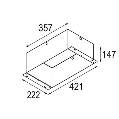 INSTALLATION HOUSING 357X222X147