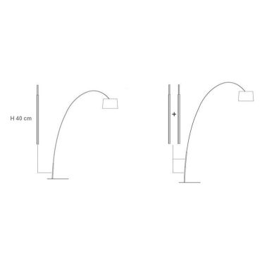 ADDITIONAL STEM SET TWIGGY GREIGE
