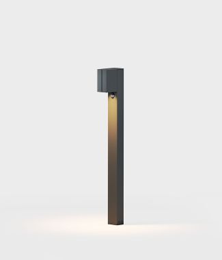 CUT POLLER CONTROL ALUMINIUM 80CM LED 2700K OUTSIDE IP65