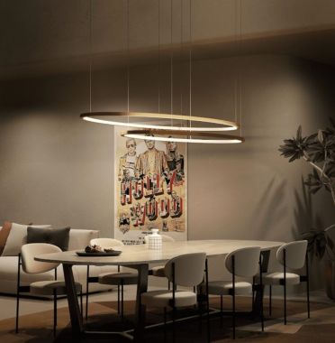 OVAL SUSPENSION LAMP